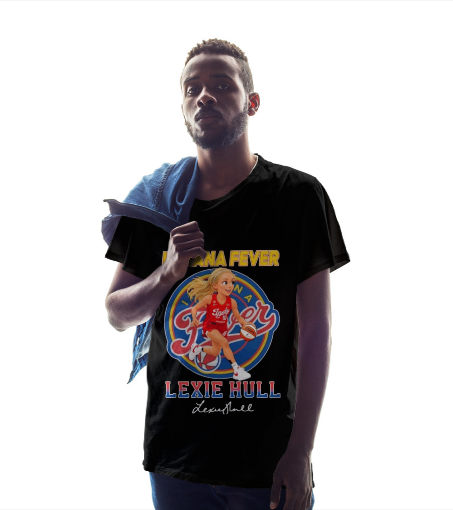 Indiana Fever No 10 Lexie Hull Chibi Basketball T-Shirt