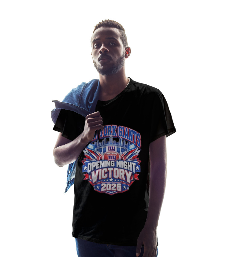 New York Giants 2026 Opening Night Victory T-Shirt