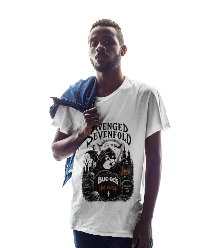 Avenged Sevenfold Buc Ee's Halloween Pumpkin Collaboration T-Shirt