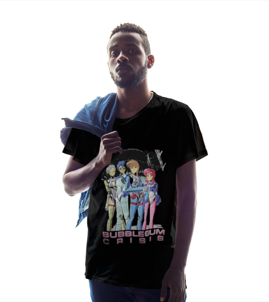 Bubblegum Crisis Female Warriors Cyberpunk Hardsuits Anime T-Shirt