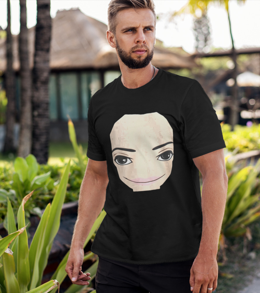 Roblox Avatar Smirking Face Female T-Shirt