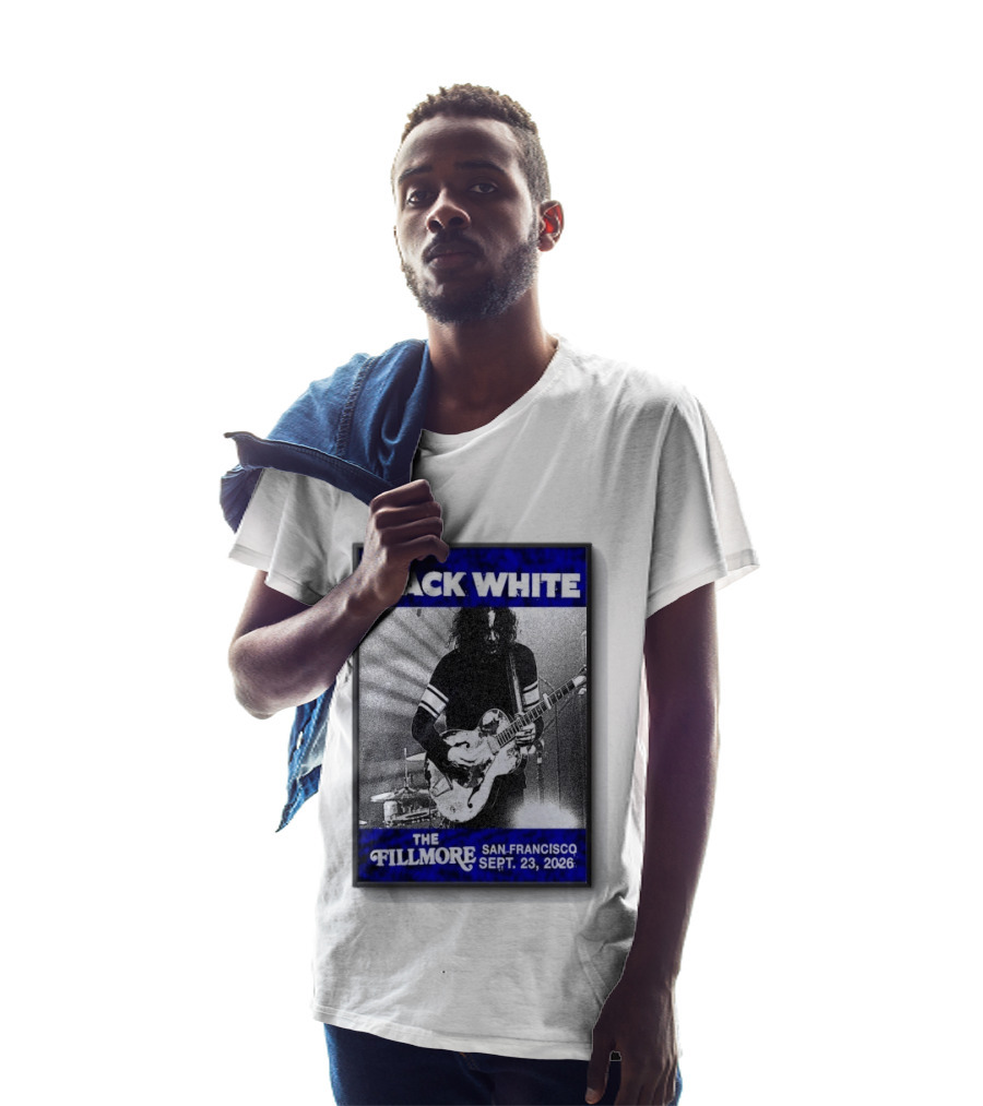 Jack White The Fillmore San Francisco September 23 2026 T-Shirt
