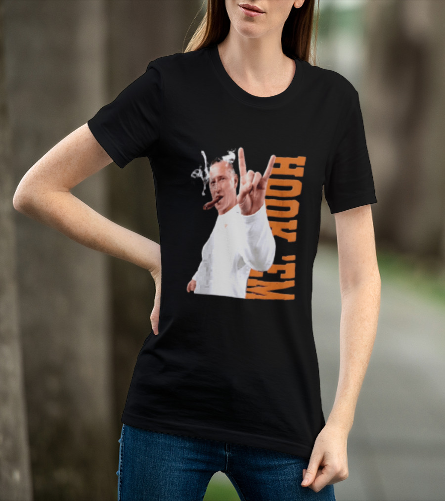 Coach Steve Sarkisian Hock 'Em Gesture Football Spirit T-Shirt