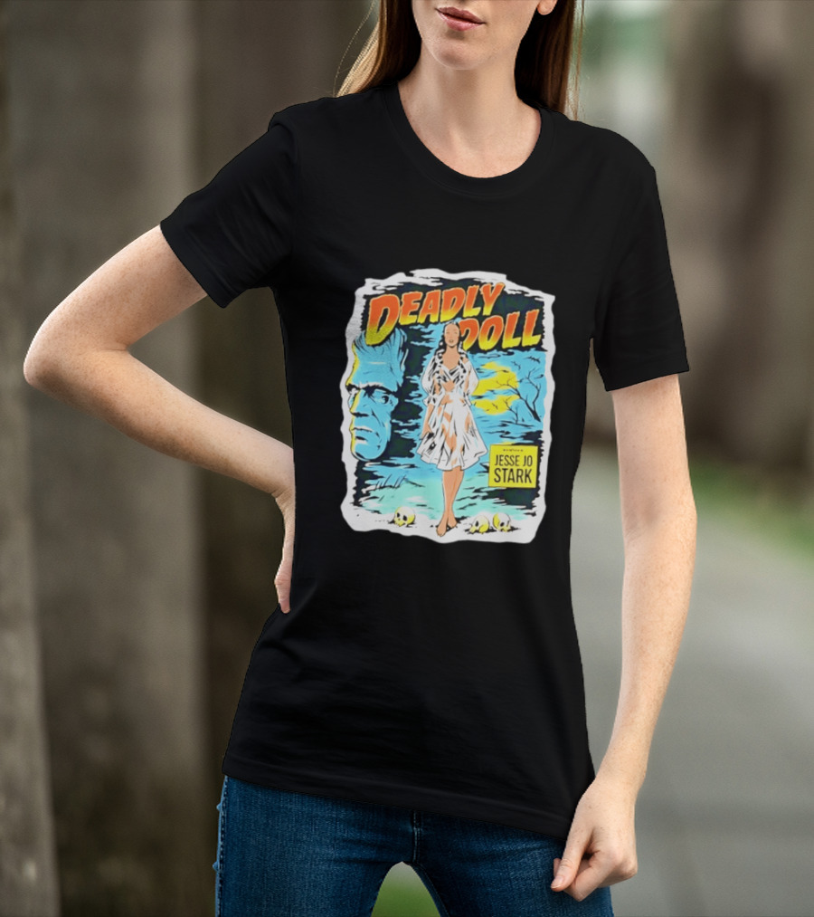Deadly Doll Jesse Jo Stark Vintage Horror Comic T-Shirt