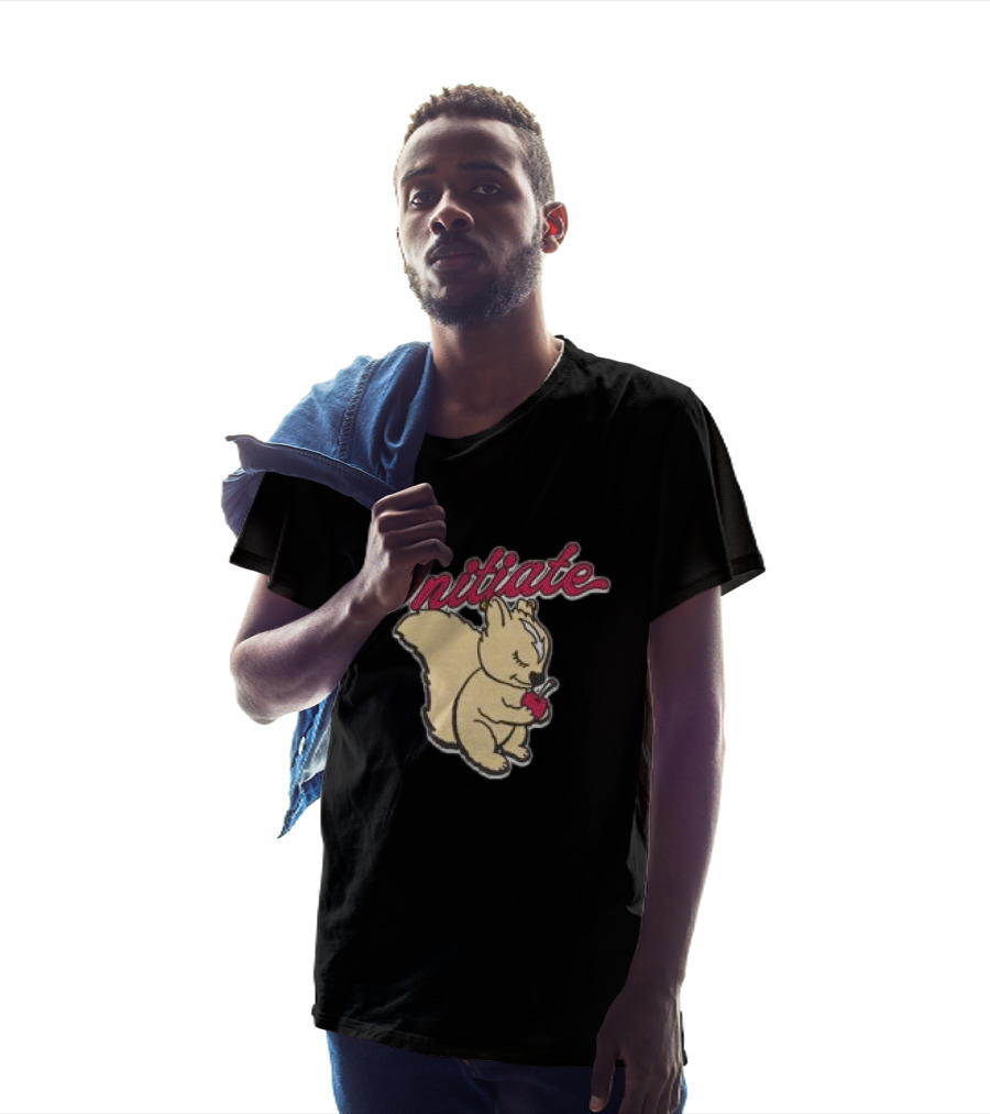 Initiate Squirrel Holding Apple T-Shirt