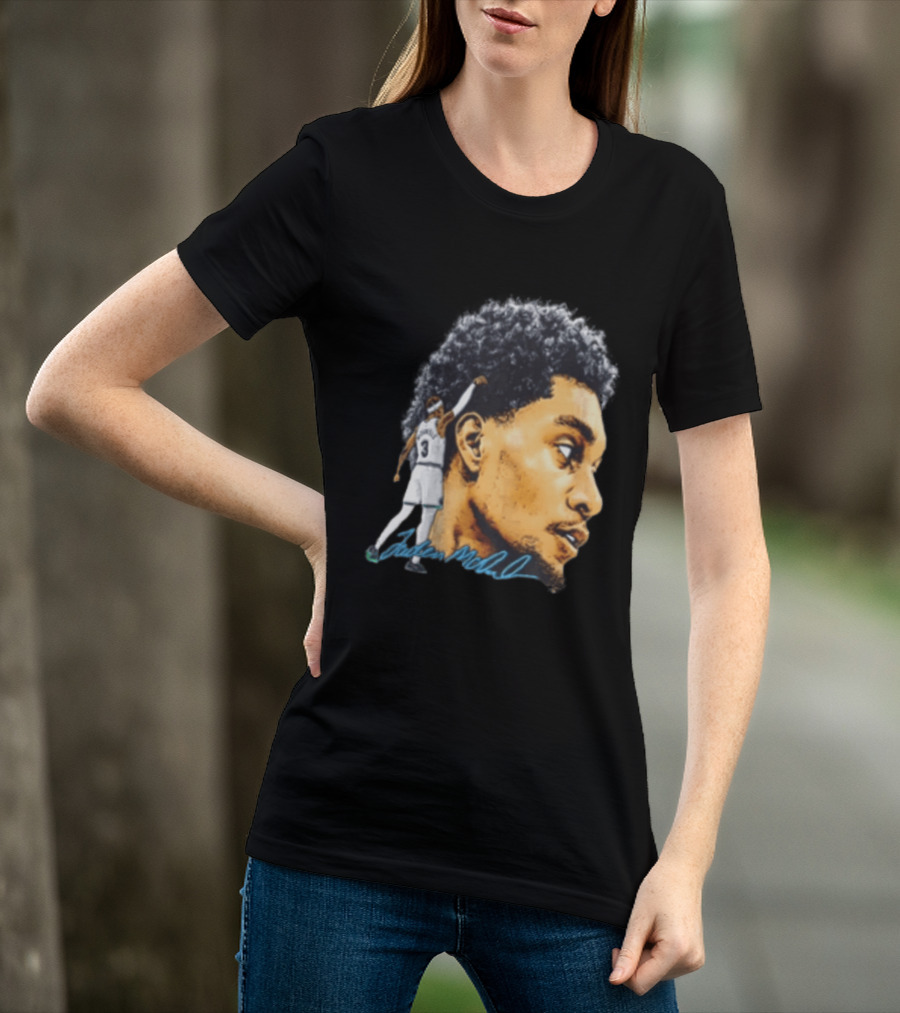 Jaden McDaniels Minnesota Timberwolves Signature T-Shirt