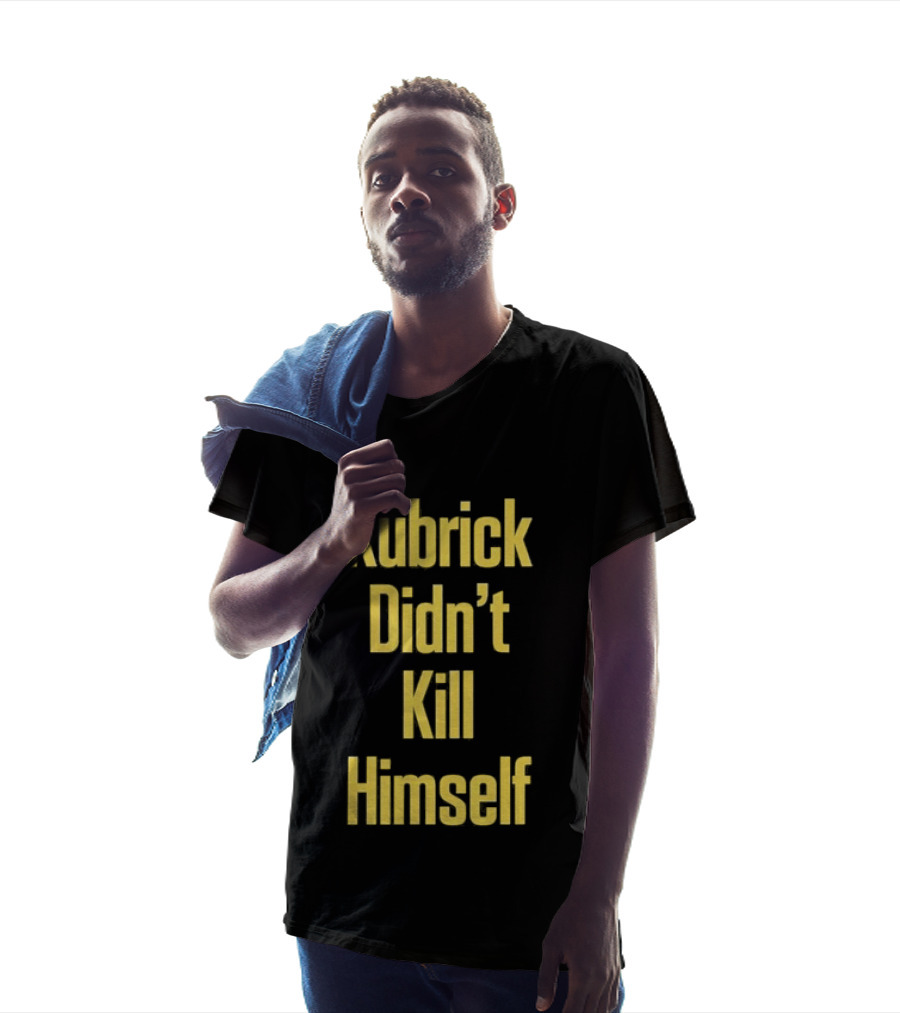 Kubrick Didn't Kill Himself Yellow T-Shirt