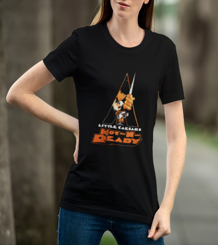 Little Caesars Hot N Ready A Work Orange Pizza Fusion T-Shirt