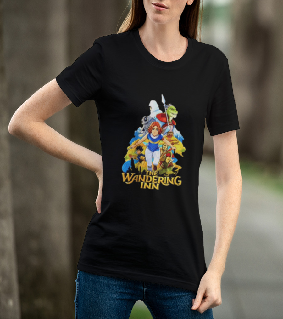 The Wandering Inn Fantasy Adventure Characters And Iconic Journey T-Shirt