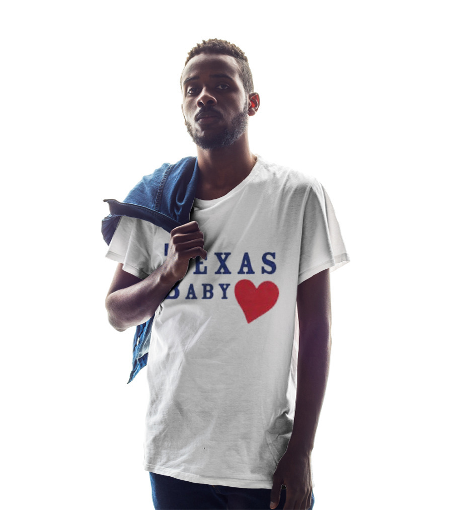 Susannah Joffe Store Texas Baby Heart Tank T-Shirt