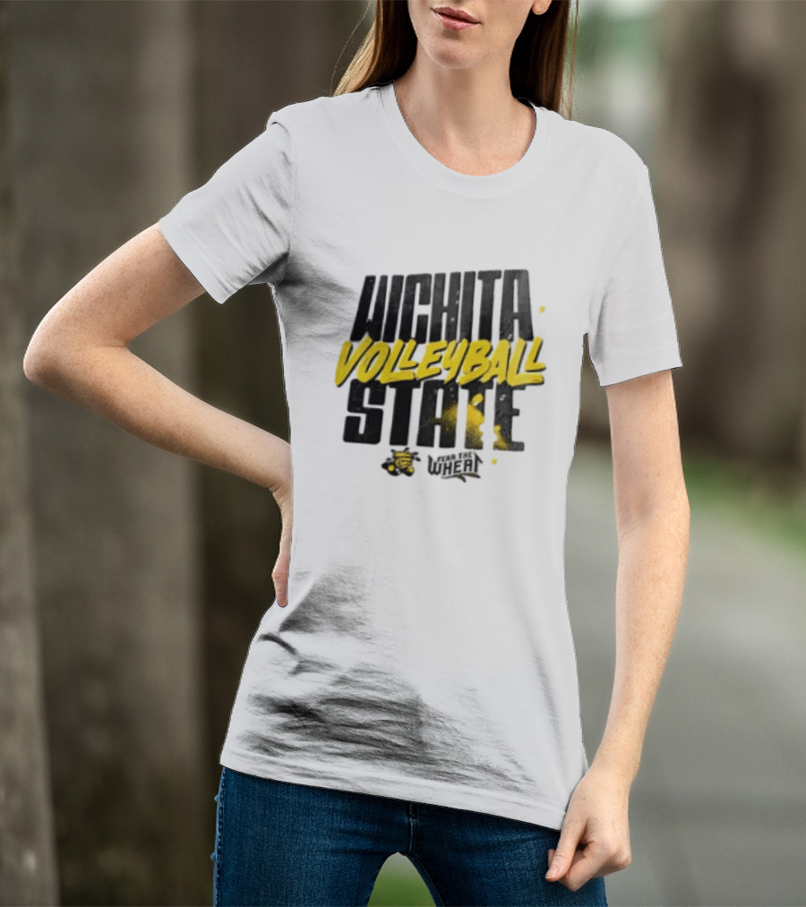 Wichita State Volleyball Fear The Wheat T-Shirt