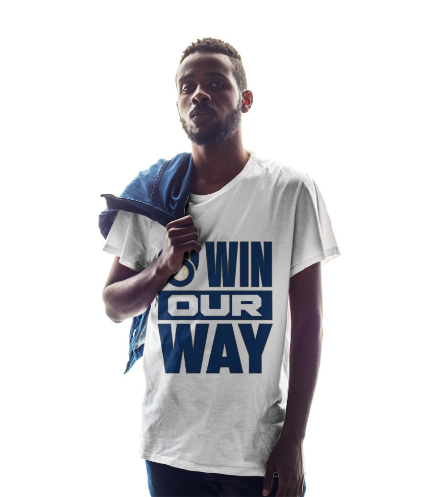 2026 Brewers Win Our Way Fist And Baseball T-Shirt