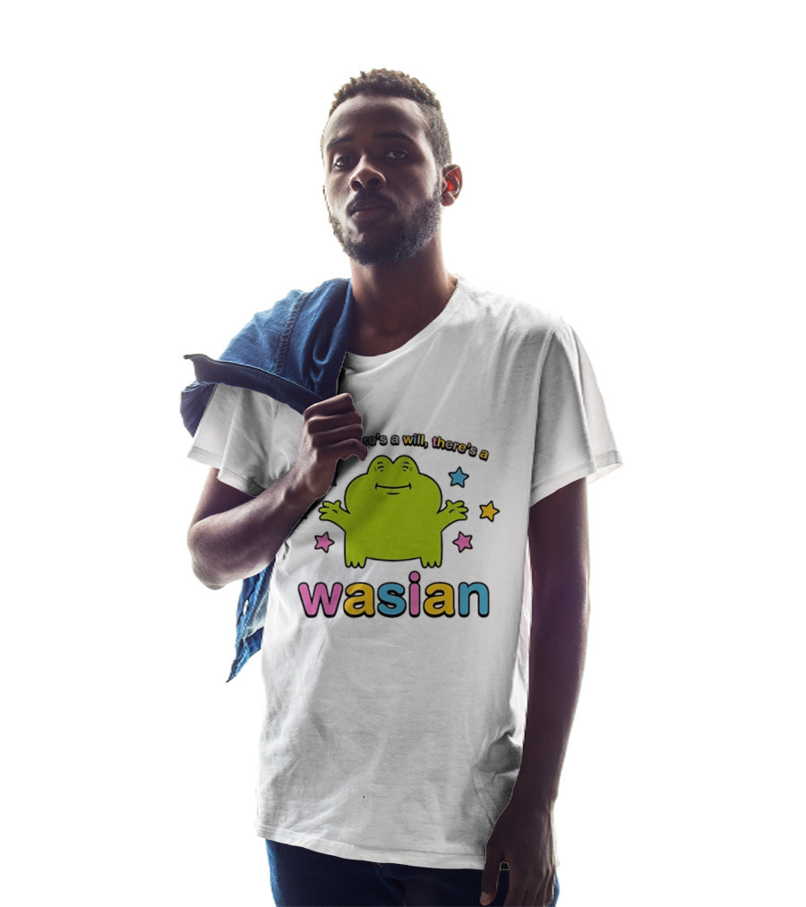 Frog Where There's A Will There's A Wasian Stars T-Shirt