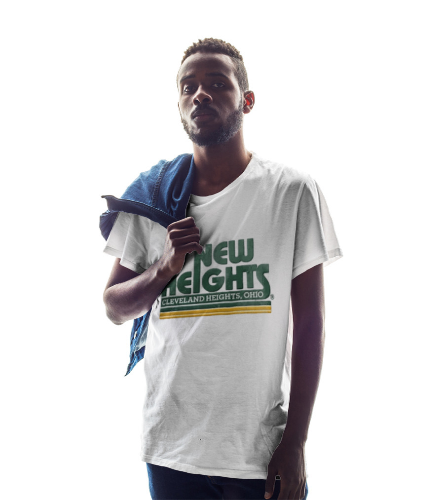 Jason Kelce New Heights Cleveland Heights Ohio T-Shirt