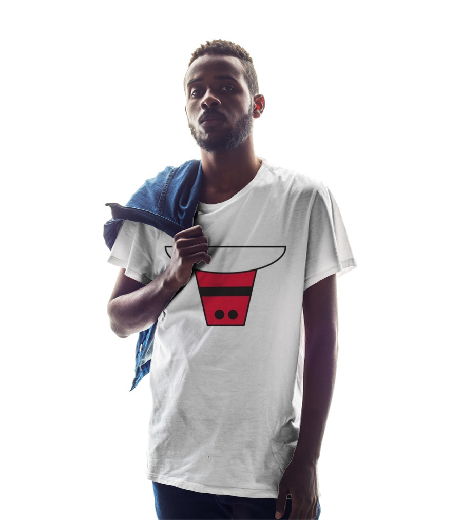 Ji Lee Underbranded Chicago Bulls Iconic Visual Redesign T-Shirt