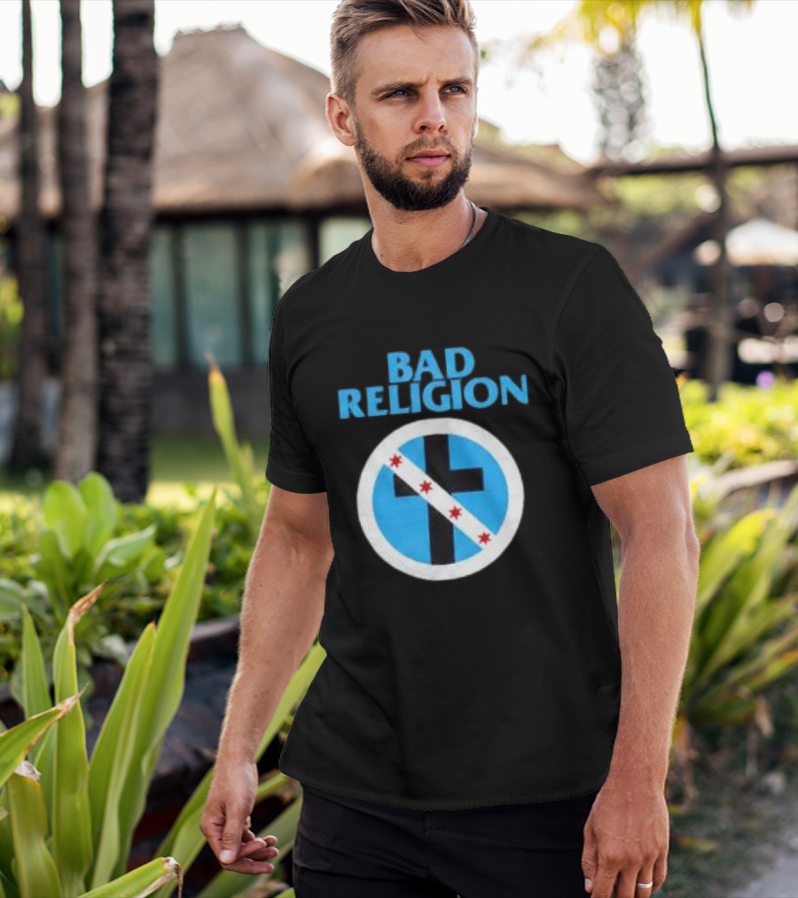Bad Religion Store Riot Fest Chicago T-Shirt