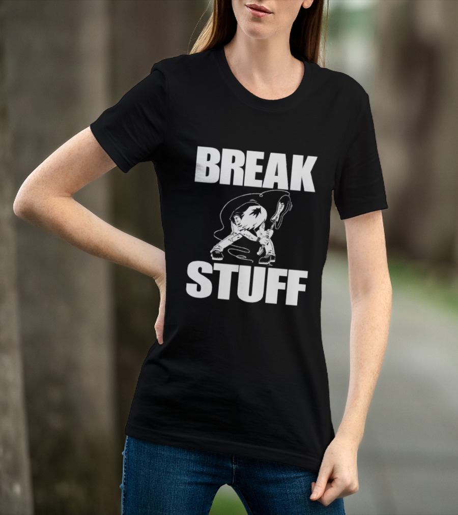 Limp Bizkit Break Stuff Illustration Iconic Band T-Shirt