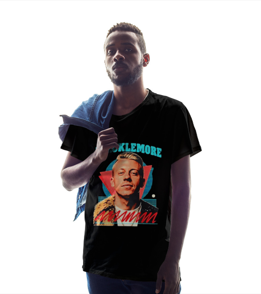Macklemore Vintage Retro Style Collage T-Shirt