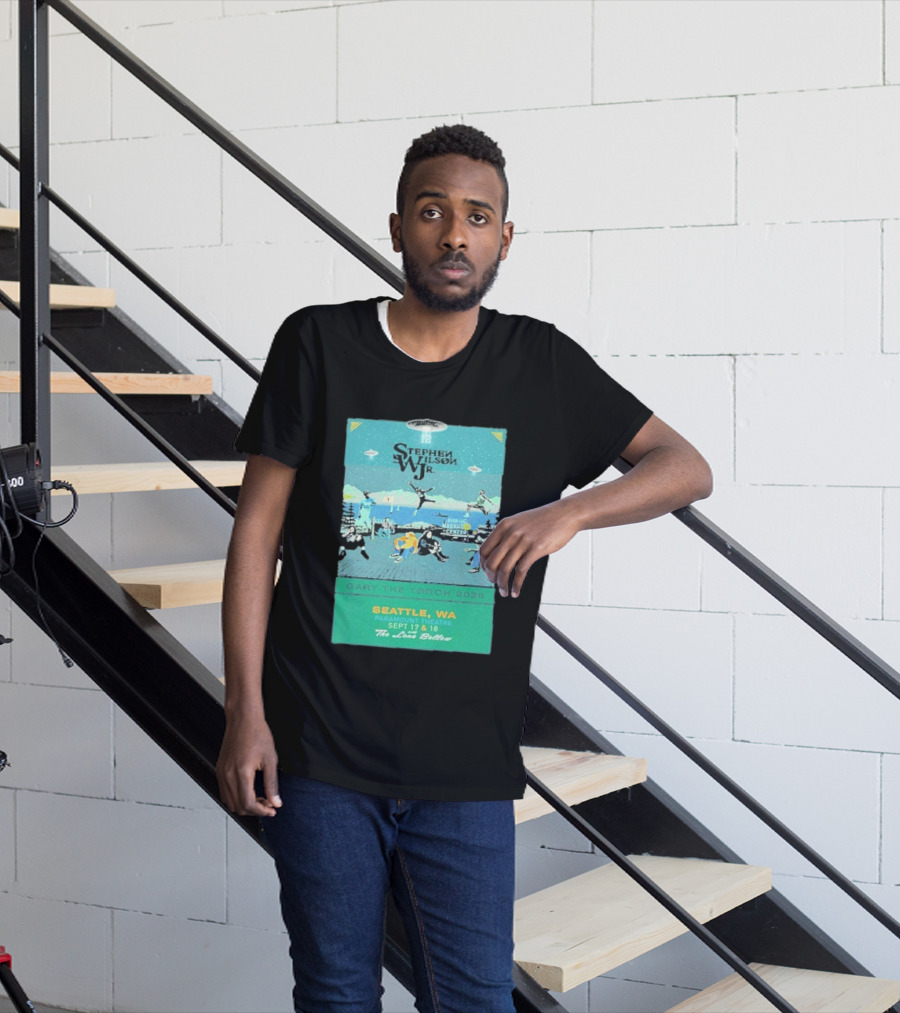 Stephen Wilson Jr Carry The Torch 2026 Seattle Paramount Theatre Event September 17 18 Public Market Center Seattle WA T-Shirt