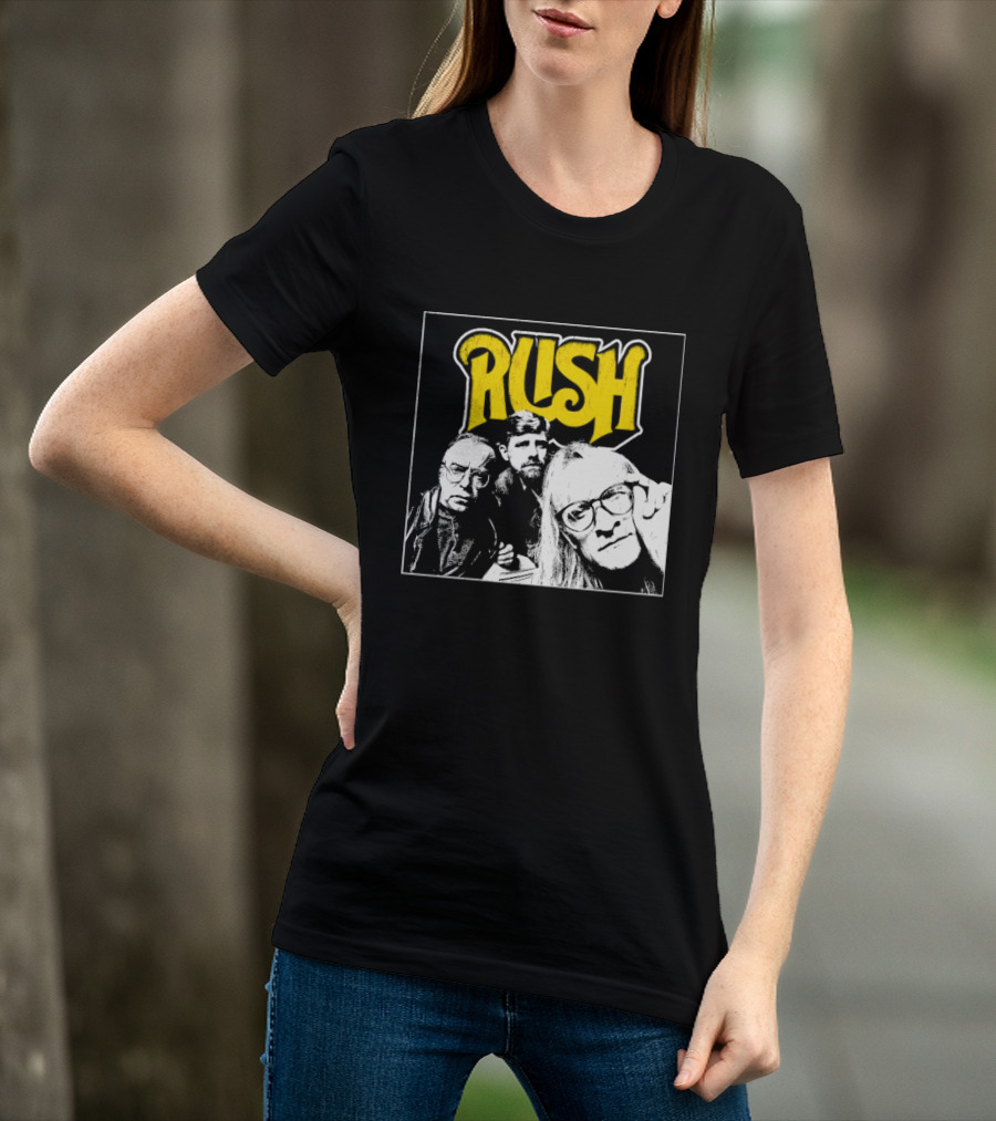 Rush Lone Gunmen Yellow T-Shirt