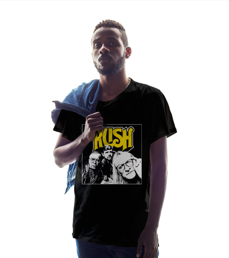 Rush Lone Gunmen Yellow T-Shirt