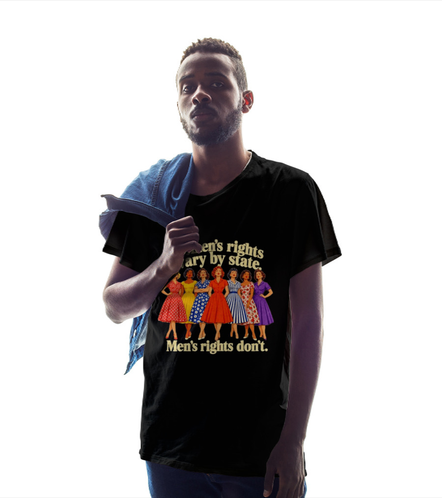 Women's Rights Vary By State Men's Rights Don't Vintage Dresses T-Shirt