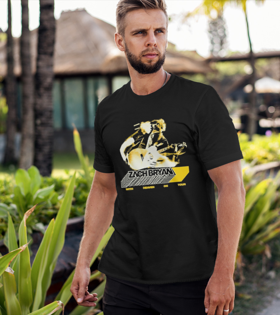 Zach Bryan With Heaven On Tour Sep 18 2026 The Woodlands Dover DE T-Shirt