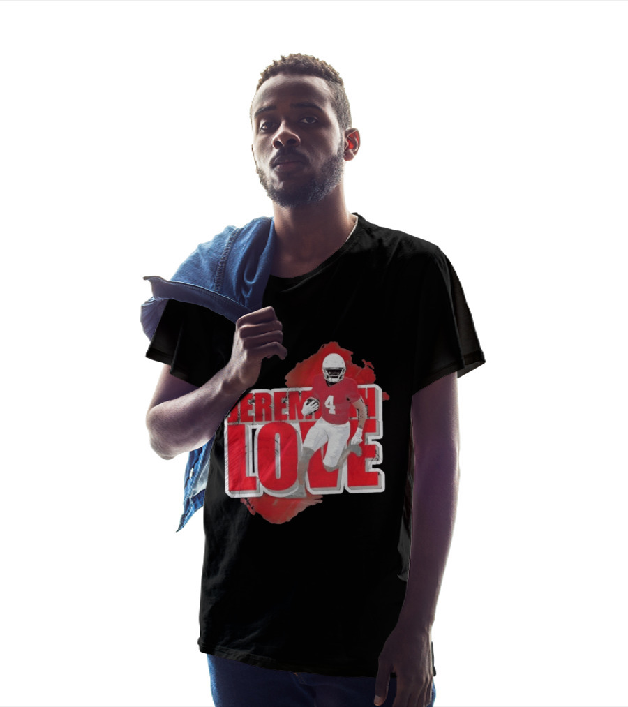 Jeremiyah Love Arizona Cardinals Football Number 4 Player T-Shirt