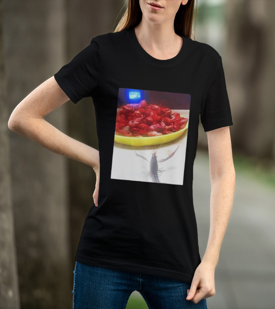 Sad Shrimp Meme T-Shirt