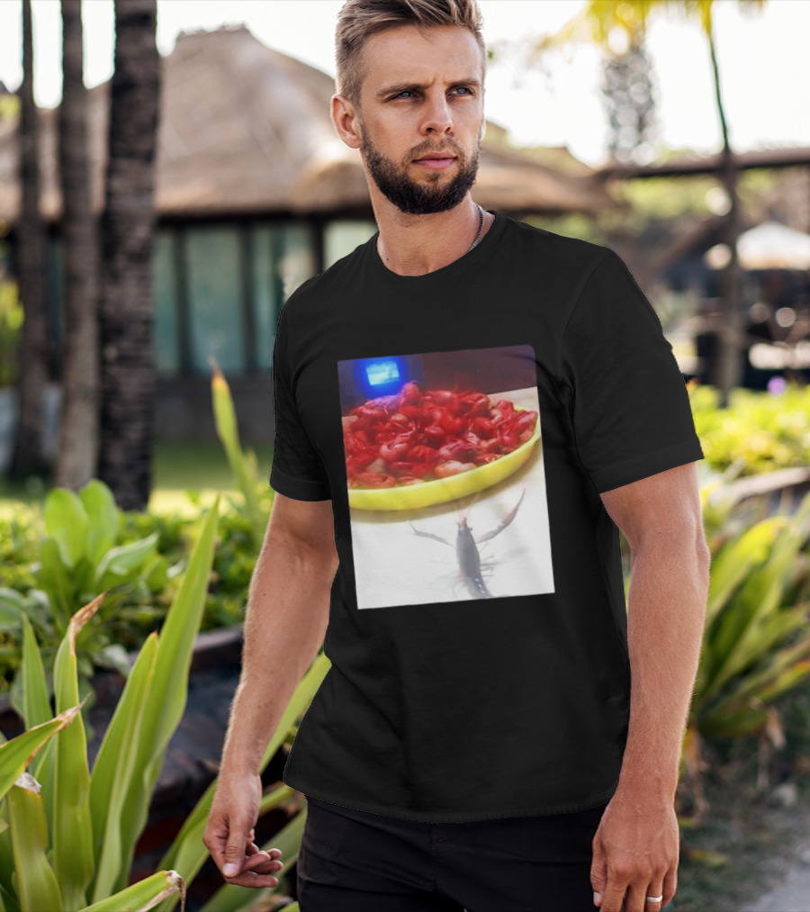 Sad Shrimp Meme T-Shirt