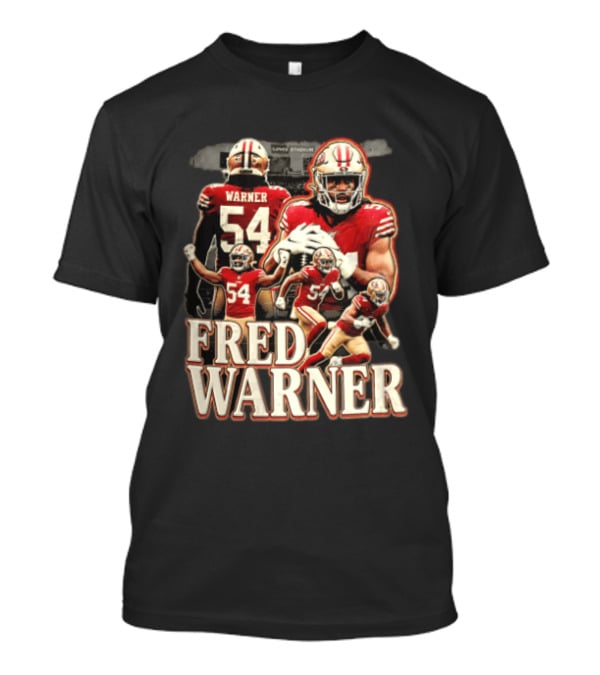Fred Warner San Francisco 49ers Linebacker Action Poses T-Shirt