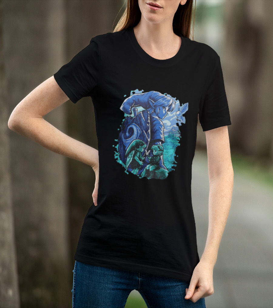 The Hero Of Time Returne Legendary Quest Fantasy Adventure T-Shirt