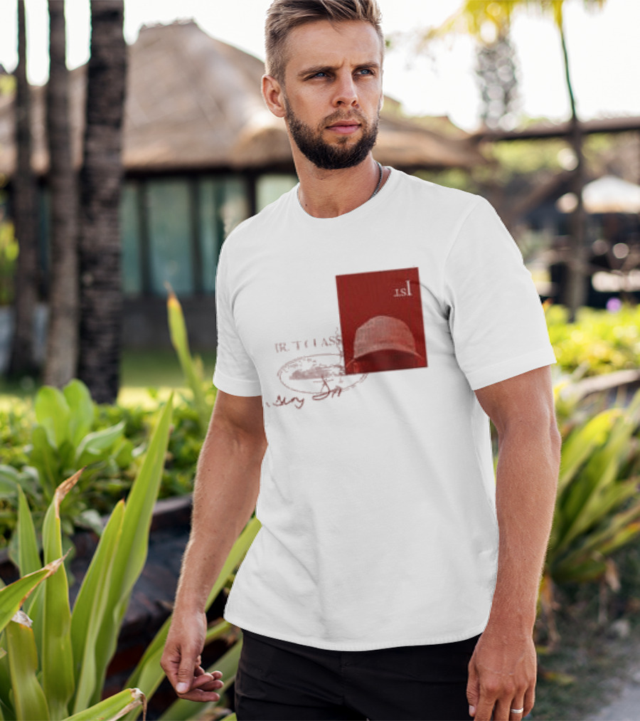 Corteiz Store Konnichiwa 10Th Anniversary White Cap T-Shirt
