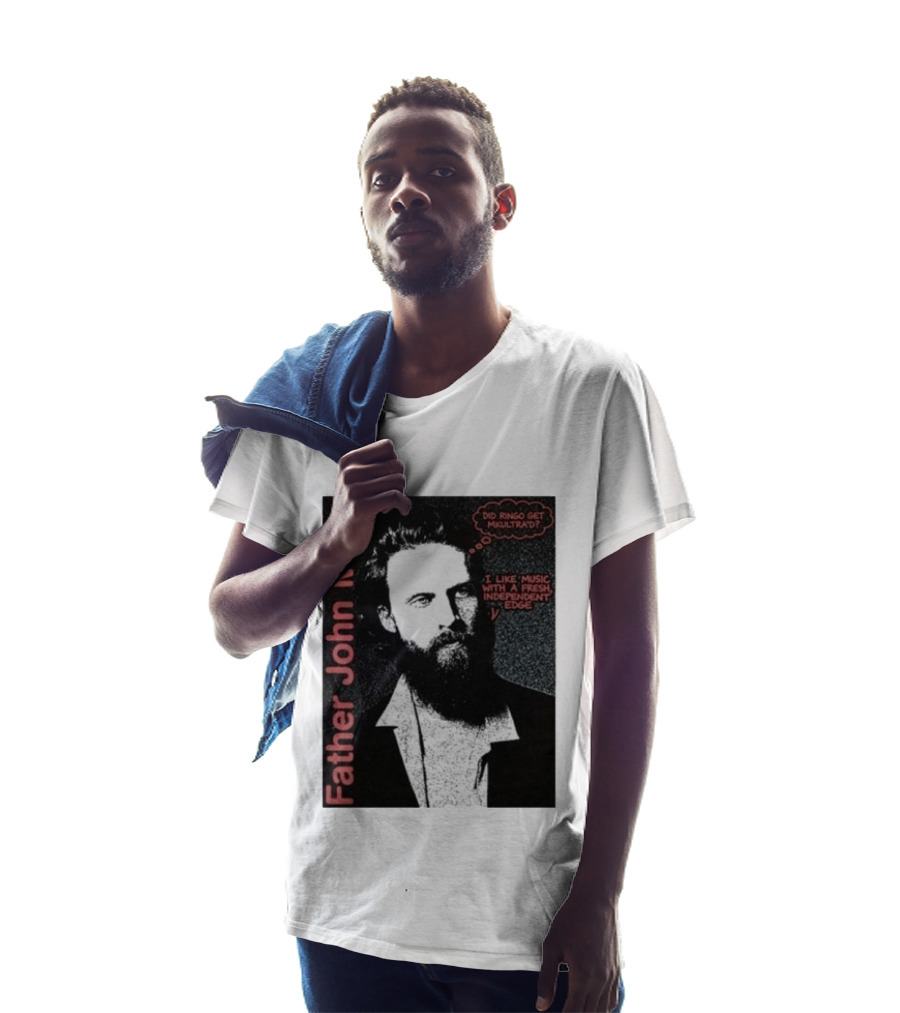 Father John Misty Did Ringo Get Multitrack Fresh Independent Edge T-Shirt