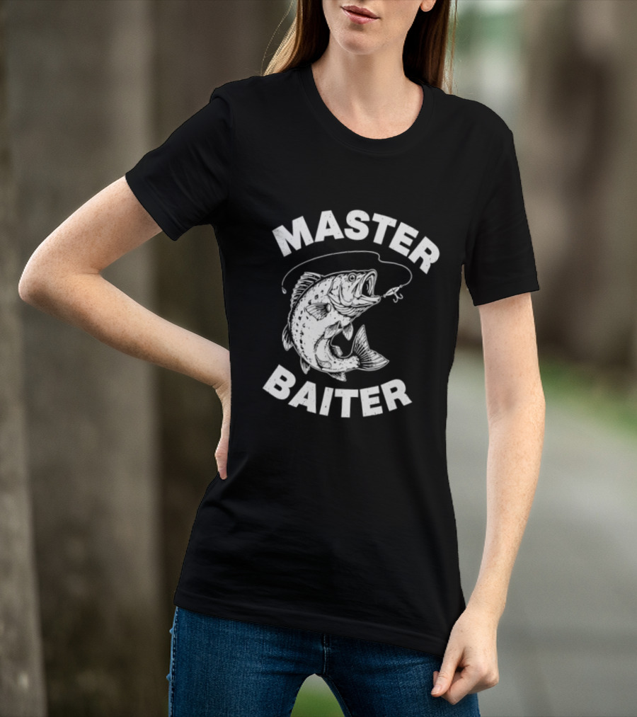 Master Baiter Fishing Hook Fish T-Shirt