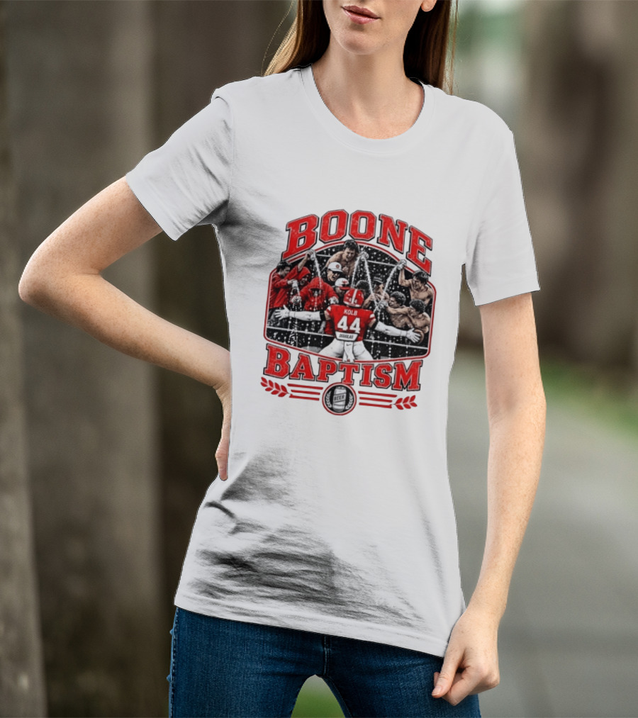 Oklahoma State Cowboys Boone Baptism Kolb 44 Football Celebration Team Spirit T-Shirt