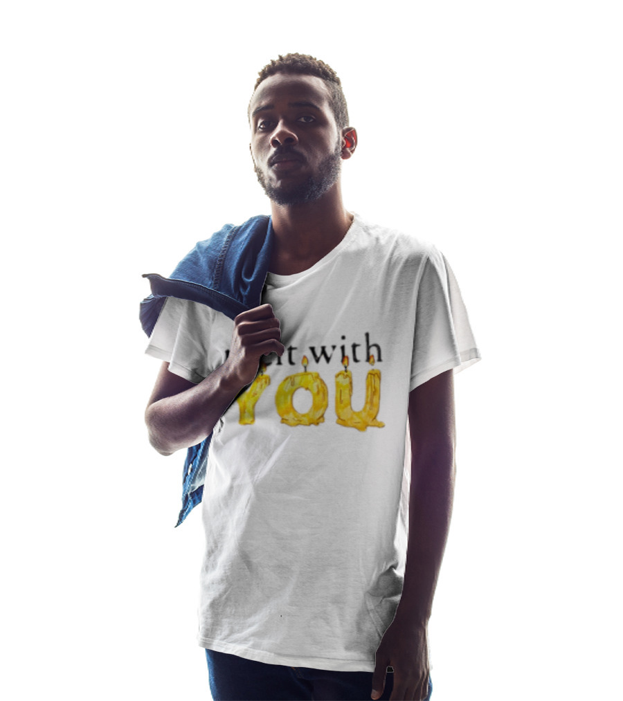 Melt With You Yellow Wax Candle Letters Burning T-Shirt