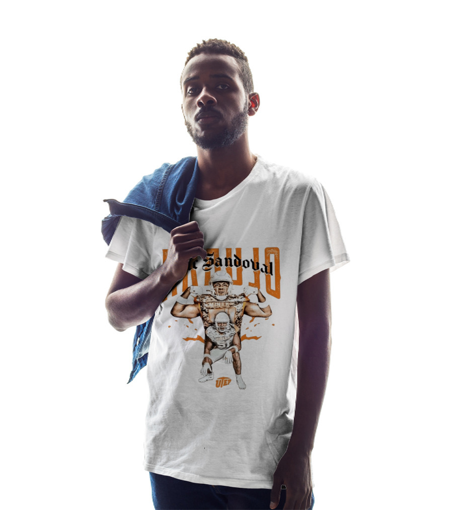 NCAA Football UTEP Eric Sandoval Araujo Collage T-Shirt