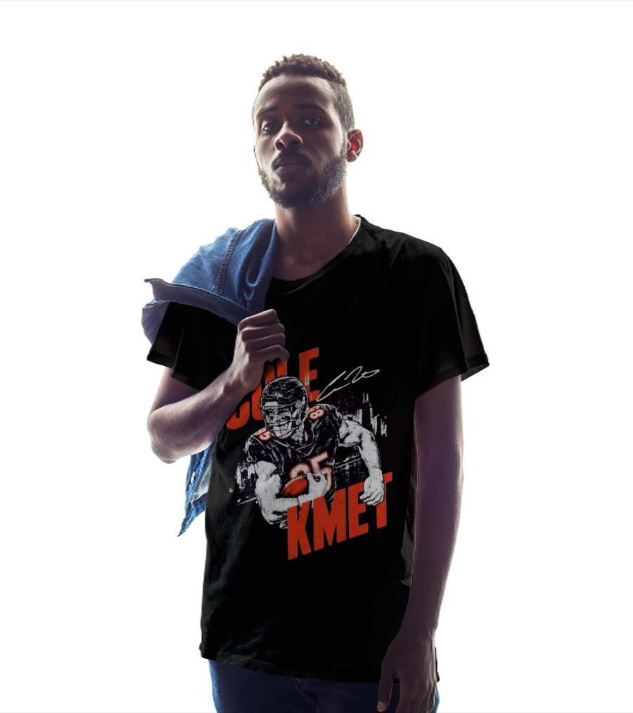 Cole Kmet Chicago Bears Football Iconic Number 85 Sports T-Shirt