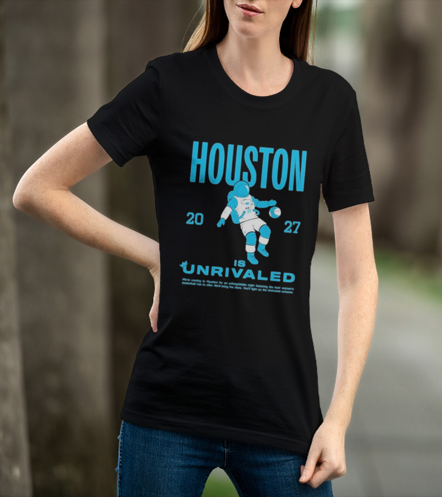 Houston 2027 Is Unrivaled Astronaut Catcher T-Shirt