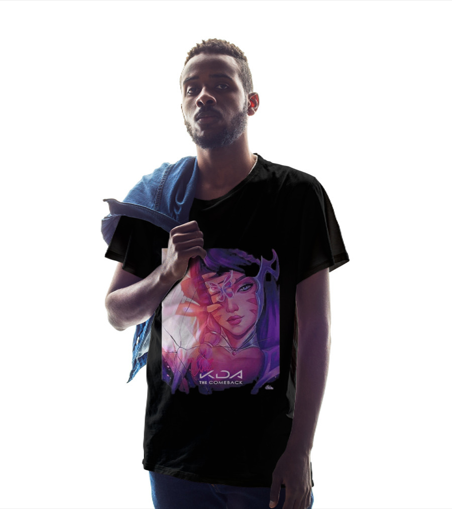 Ahri KDA The Comeback Arcane League Of Legends By Nikkotari T-Shirt