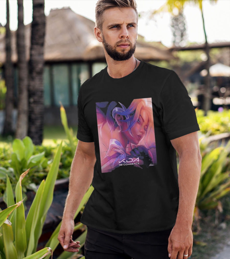 Akali KDA The Comeback Arcane League Of Legends Nikkotari T-Shirt