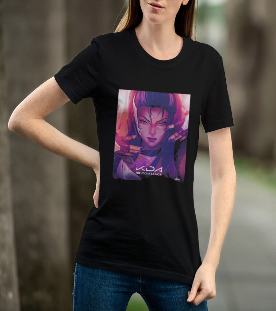 Kaisa KDA The Comeback Arcane League Of Legends By Nikkotari T-Shirt