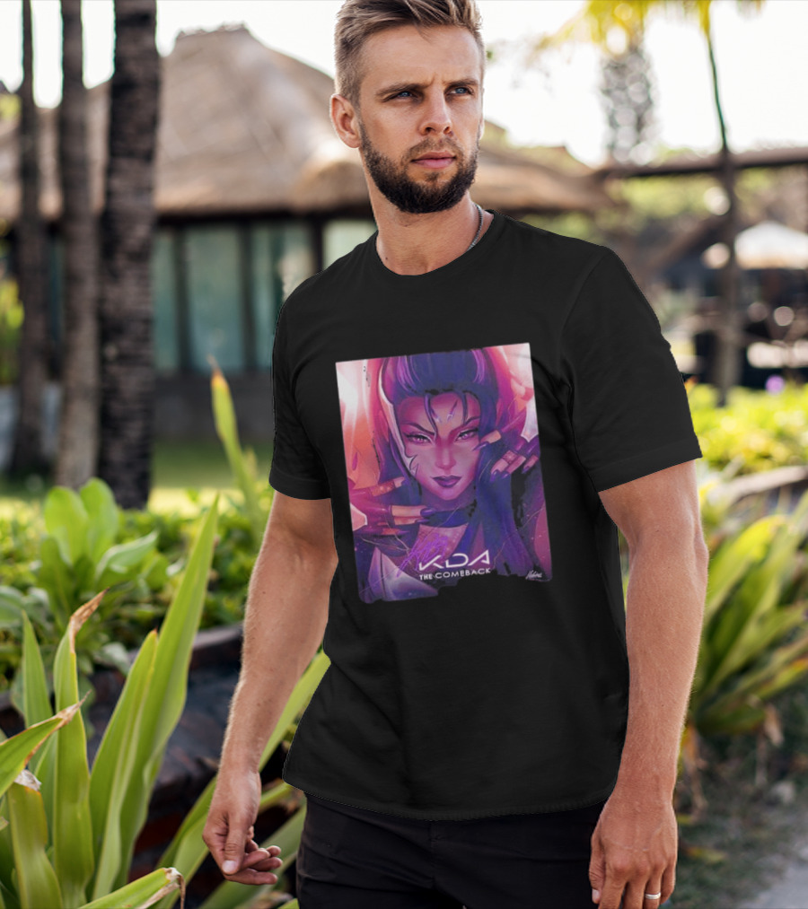 Kaisa KDA The Comeback Arcane League Of Legends By Nikkotari T-Shirt