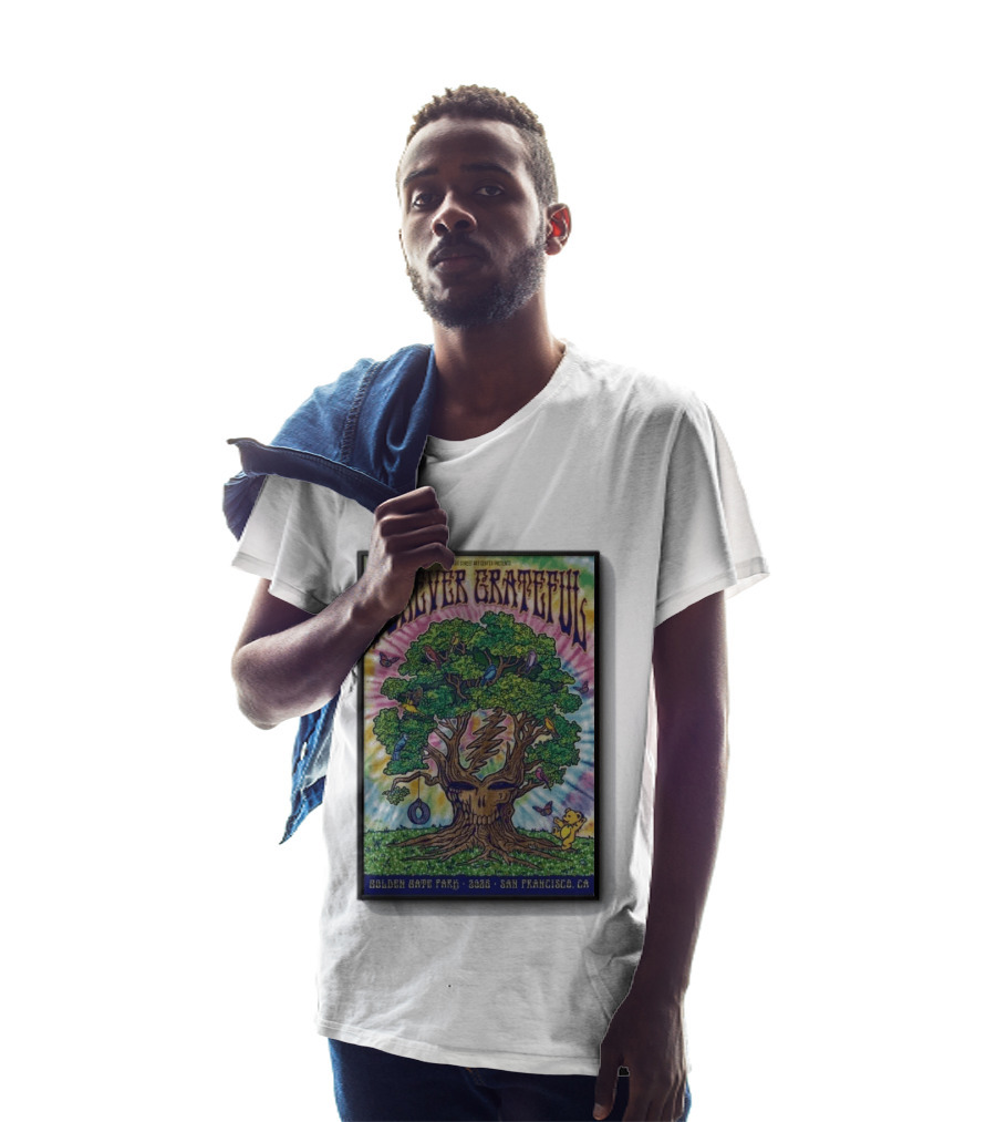 Forever Grateful Rainbow Tree Golden Gate Park 2026 San Francisco T-Shirt