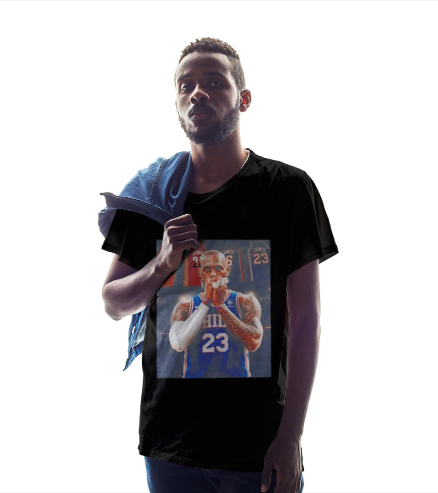 LeBron James Rings Los Angeles Lakers 23 Jerseys 76ers 23 T-Shirt