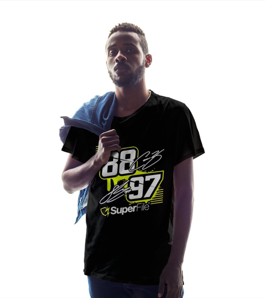 Connor Zilisch 88 Shane Van Gisbergen 97 SuperFile T-Shirt