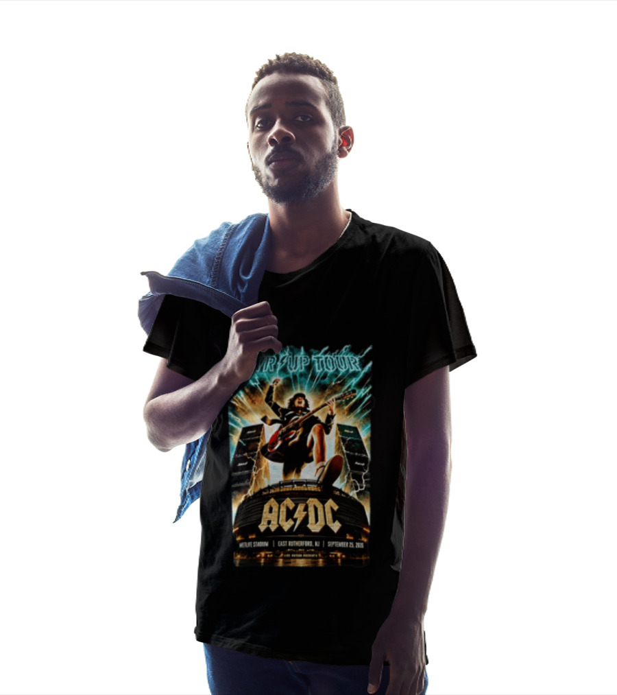 ACDC PWR UP Tour East Rutherford NJ MetLife Stadium September 25 2026 T-Shirt