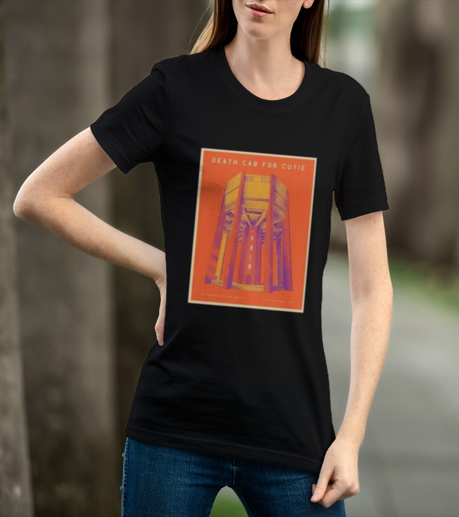 Death Cab For Cutie September 23 2026 Bristol I Built You A Tower Tour Prospect Building UK Event T-Shirt