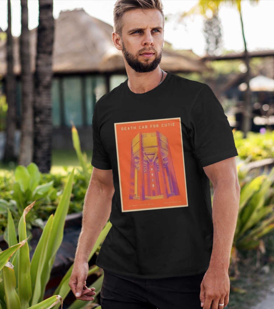 Death Cab For Cutie September 23 2026 Bristol I Built You A Tower Tour Prospect Building UK Event T-Shirt